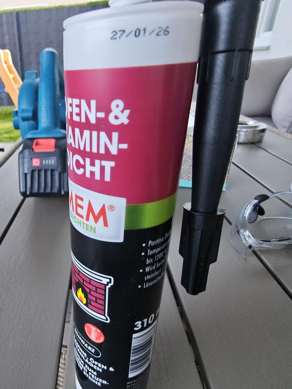 Ofentür wieder dicht