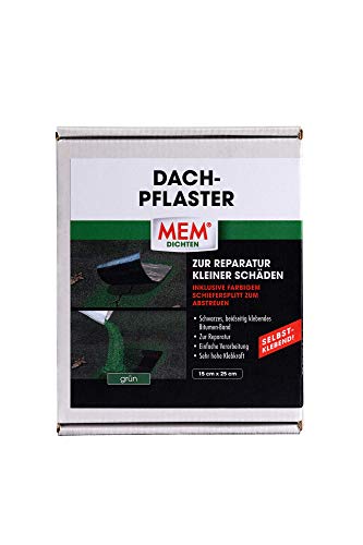 mem-dach-pflaster-selbstklebendes-bitumen-band-15-cm-x-25-cm-gr-n-mit-schiefersp image 5