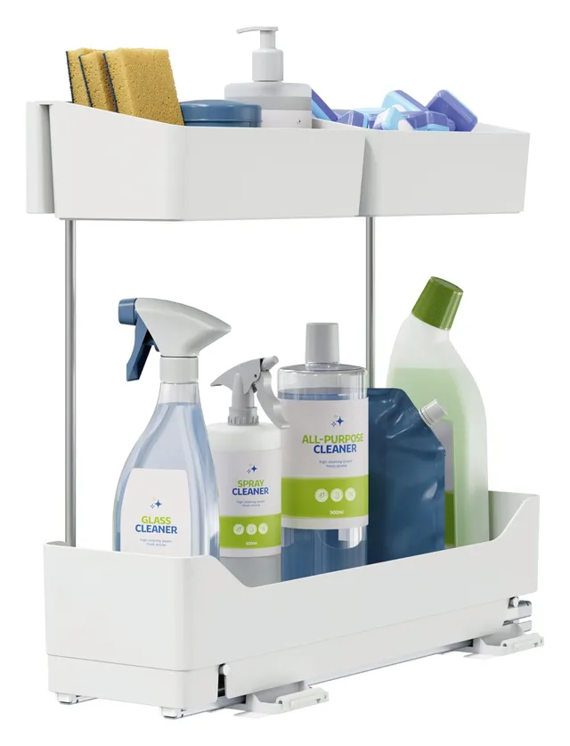 tesa-pull-out-teleskopschublade-ausziehbarer-bodenauszug-ohne-bohren image 1