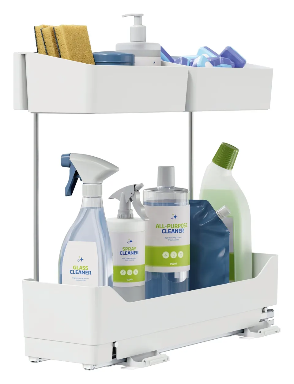 tesa-pull-out-teleskopschublade-ausziehbarer-bodenauszug-ohne-bohren image 1
