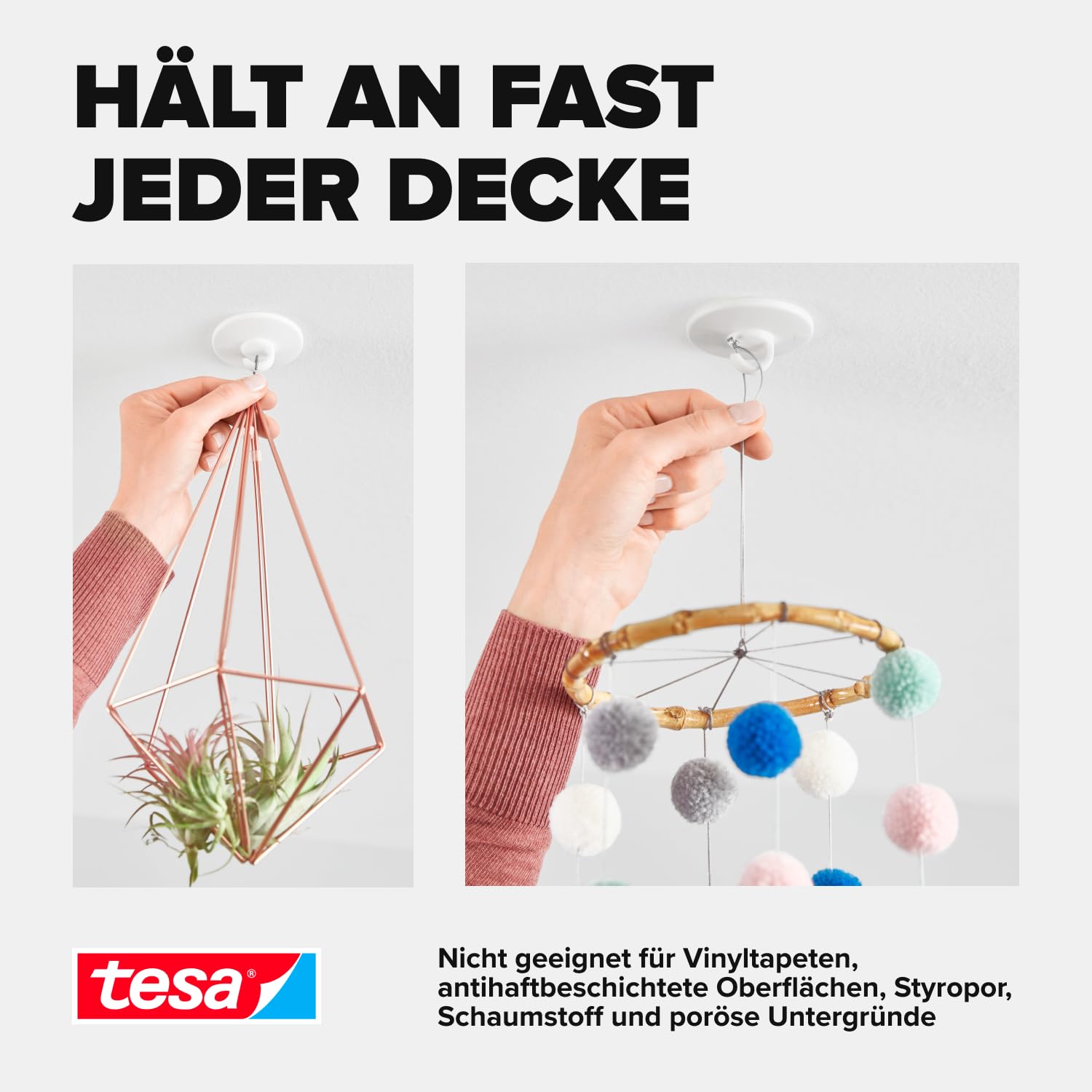 tesa-deckenhaken-tapeten-putz-0-5-kg-3-haken-inkl-powerstrips image 5