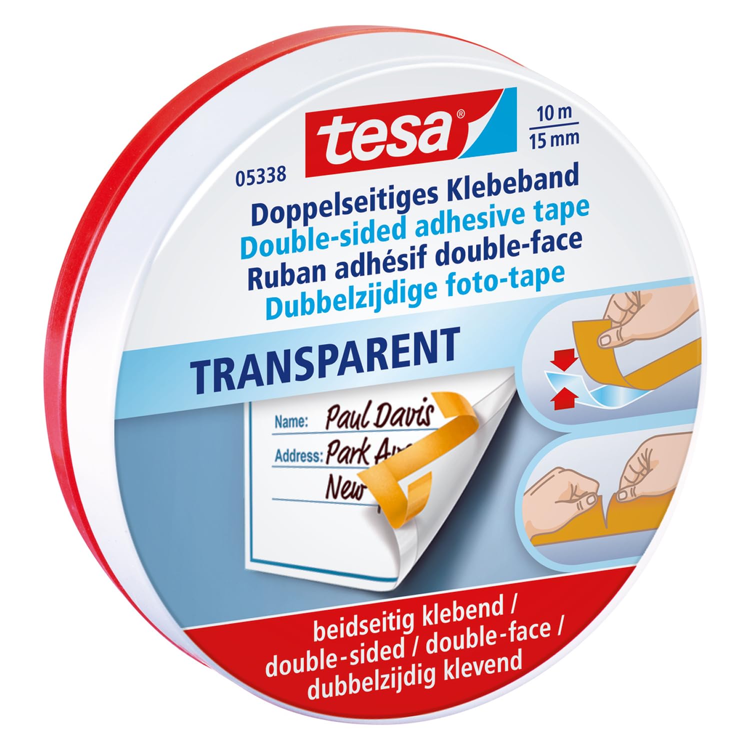 tesa-doppelseitiges-klebeband-10-m-x-15-mm-in-metalldose image 1