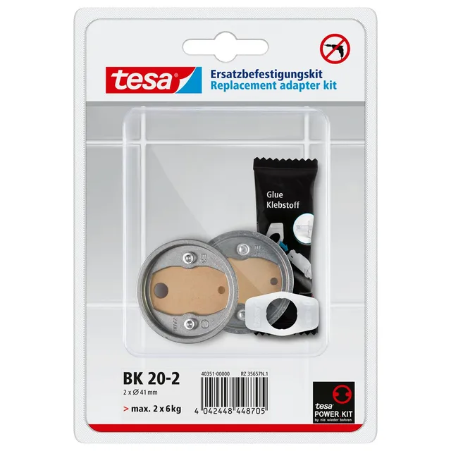 tesa-power-kit-adapter-bk20-2-f-r-ekkro-luup-klaam-smooz-2-st-ck image 1