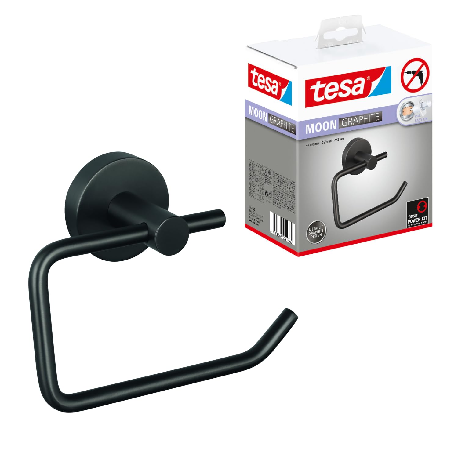 tesa-moon-graphite-handtuchhaken-37-mm-x-37-mm-x-36-mm image 4